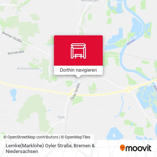 Lemke(Marklohe) Oyler Straße Karte