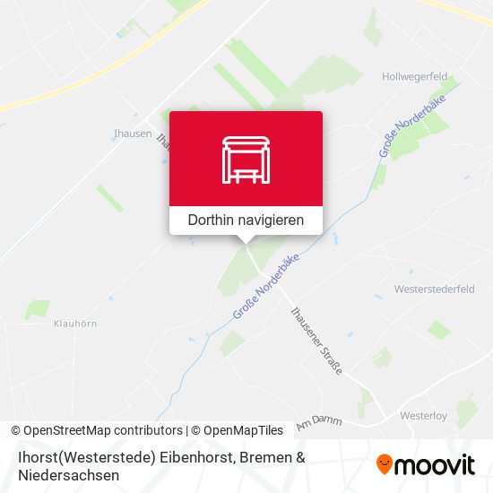 Ihorst(Westerstede) Eibenhorst Karte