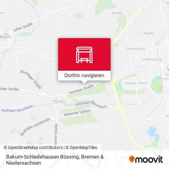 Bakum-Schledehausen Büssing Karte