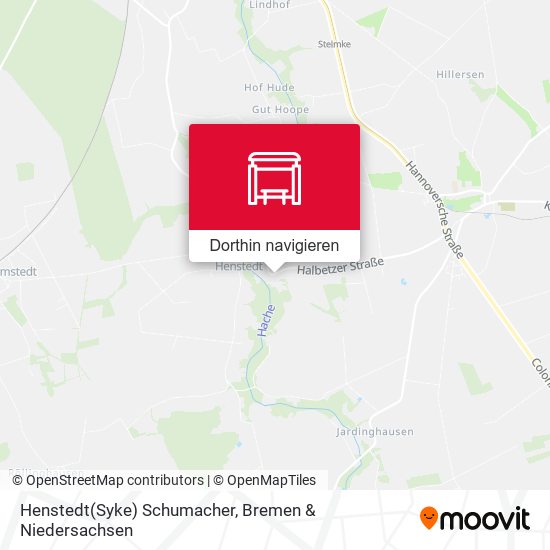 Henstedt(Syke) Schumacher Karte