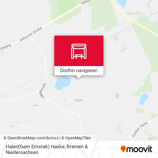 Halen(Gem Emstek) Haske Karte