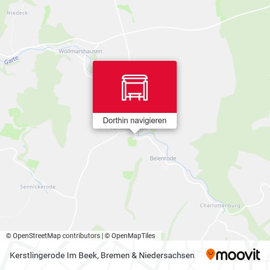 Kerstlingerode Im Beek Karte