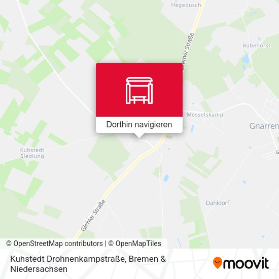 Kuhstedt Drohnenkampstraße Karte