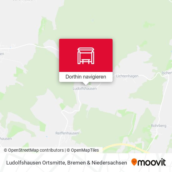 Ludolfshausen Ortsmitte Karte