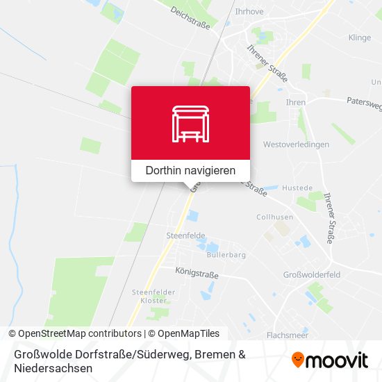 Großwolde Dorfstraße/Süderweg Karte