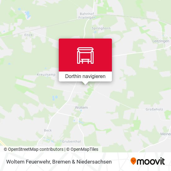 Woltem Feuerwehr Karte