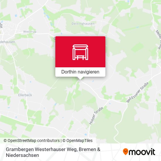 Grambergen Westerhauser Weg Karte