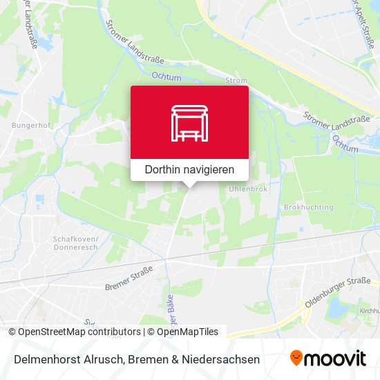 Delmenhorst Alrusch Karte