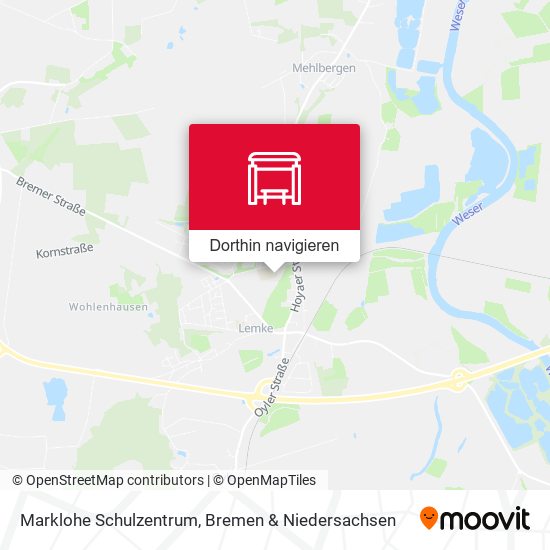 Marklohe Schulzentrum Karte
