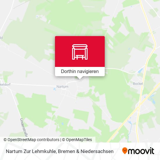 Nartum Zur Lehmkuhle Karte