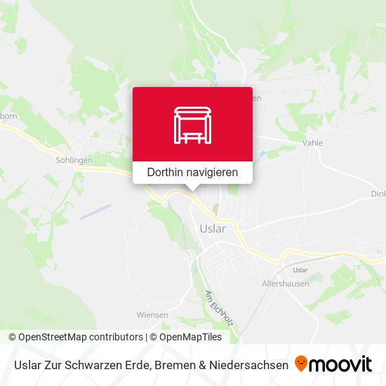 Uslar Zur Schwarzen Erde Karte