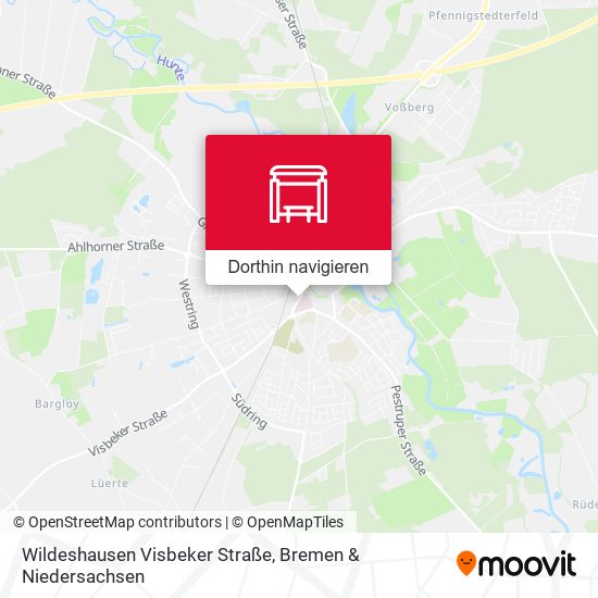 Wildeshausen Visbeker Straße Karte