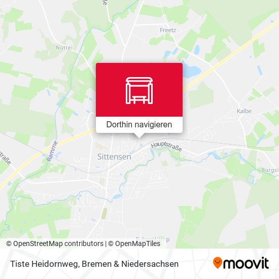 Tiste Heidornweg Karte
