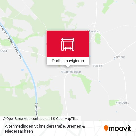 Altenmedingen Schneiderstraße Karte