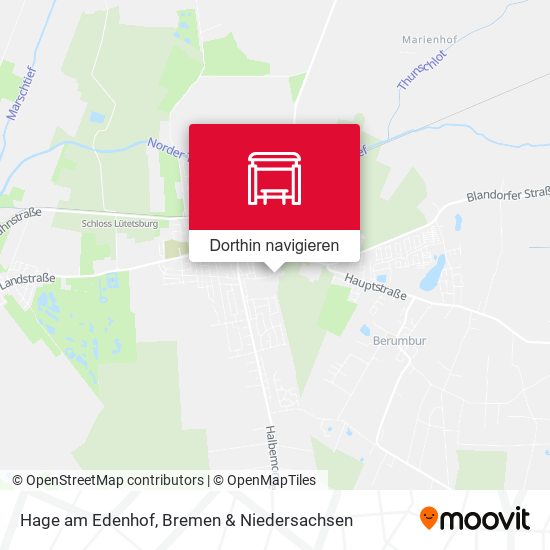 Hage am Edenhof Karte