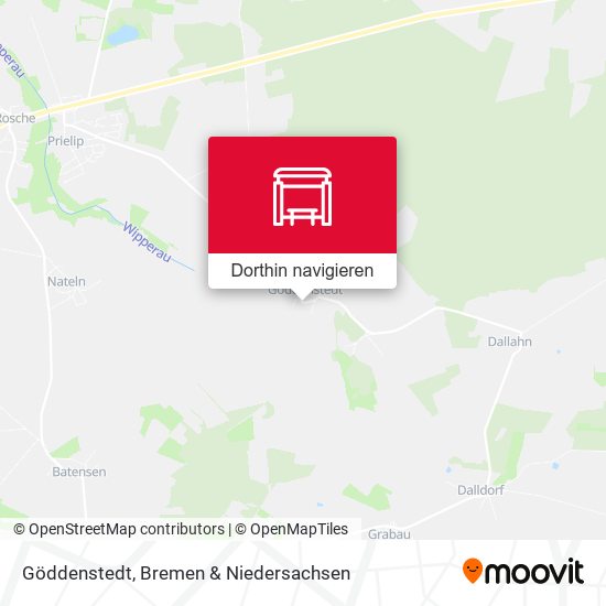 Göddenstedt Karte