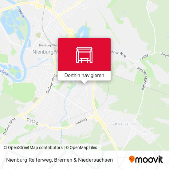 Nienburg Reiterweg Karte