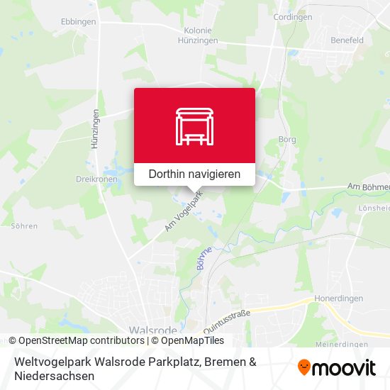 Weltvogelpark Walsrode Parkplatz Karte