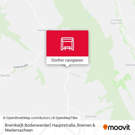 Bremke(B Bodenwerder) Hauptstraße Karte