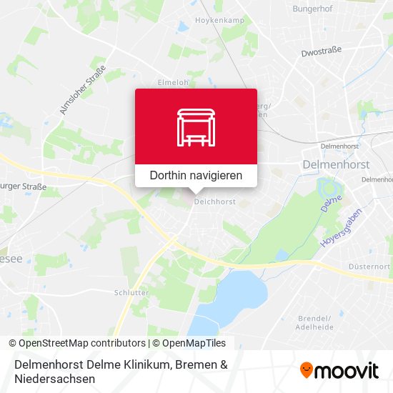 Delmenhorst Delme Klinikum Karte