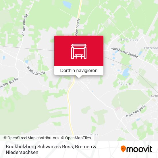 Bookholzberg Schwarzes Ross Karte