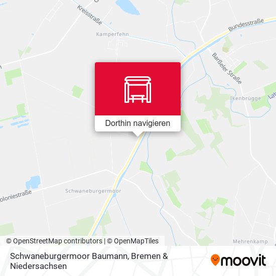 Schwaneburgermoor Baumann Karte