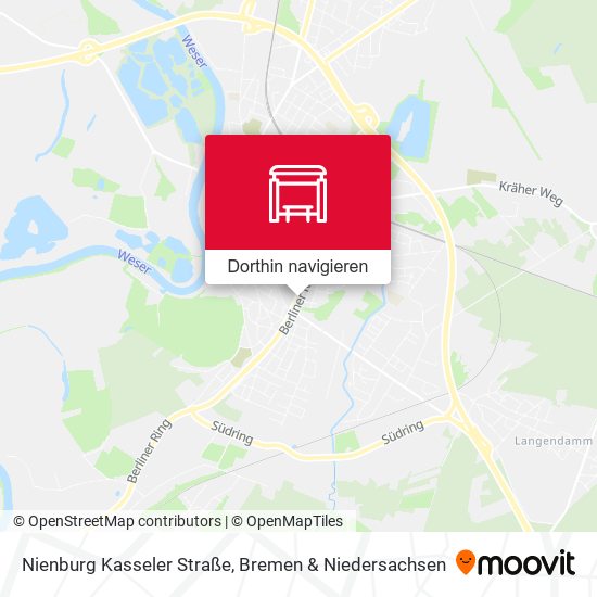 Nienburg Kasseler Straße Karte