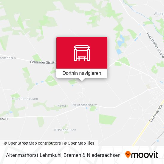 Altenmarhorst Lehmkuhl Karte