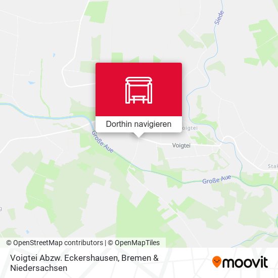 Voigtei Abzw. Eckershausen Karte