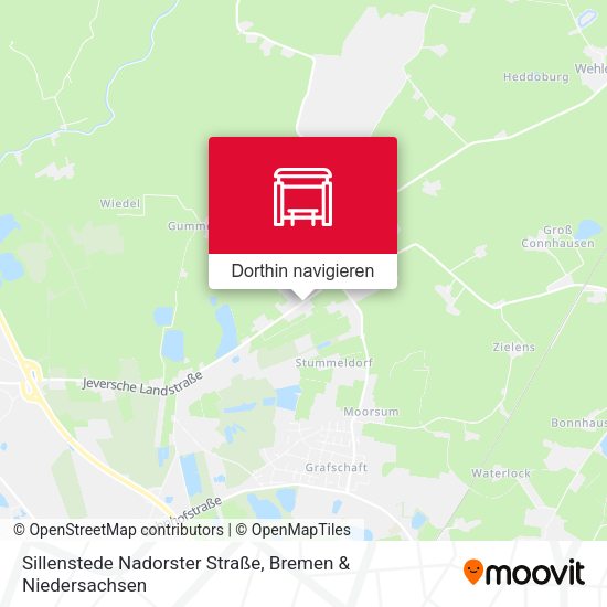 Sillenstede Nadorster Straße Karte