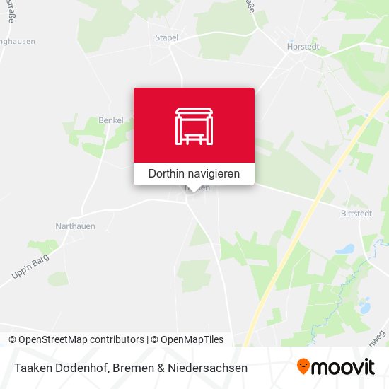 Taaken Dodenhof Karte