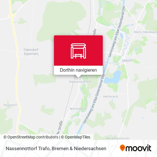 Nassennottorf Trafo Karte