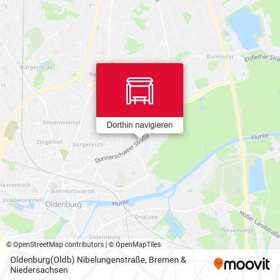 Oldenburg(Oldb) Nibelungenstraße Karte