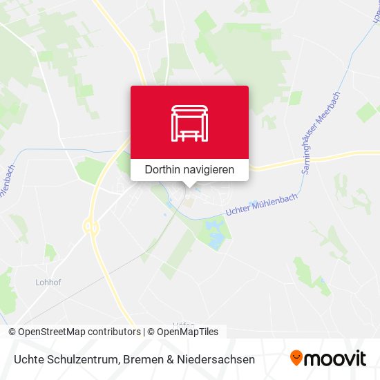 Uchte Schulzentrum Karte