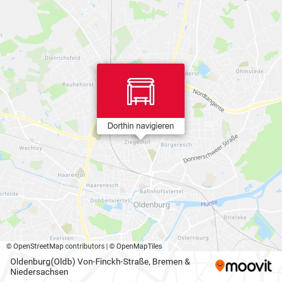 Oldenburg(Oldb) Von-Finckh-Straße Karte