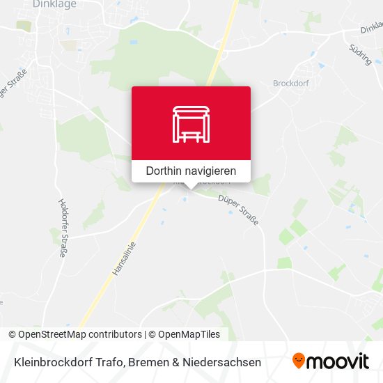 Kleinbrockdorf Trafo Karte