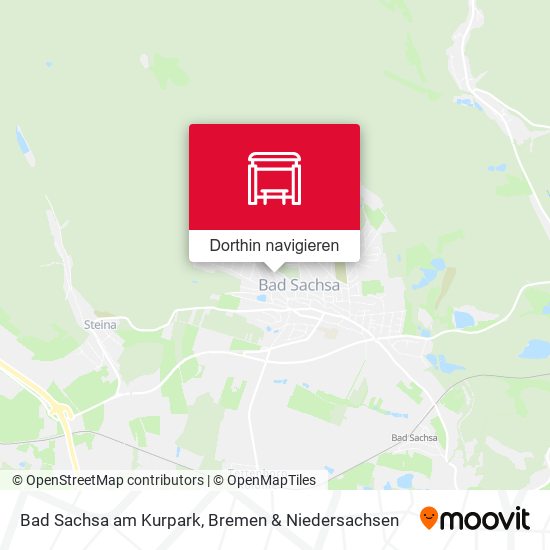 Bad Sachsa am Kurpark Karte
