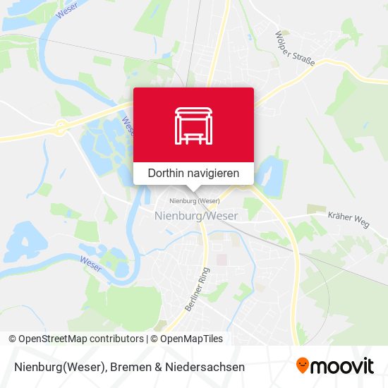 Nienburg(Weser) Karte