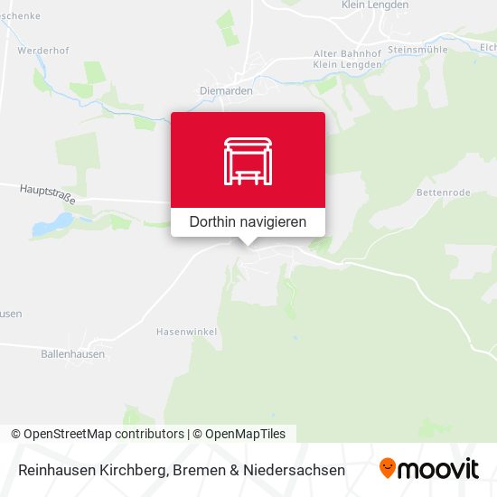 Reinhausen Kirchberg Karte