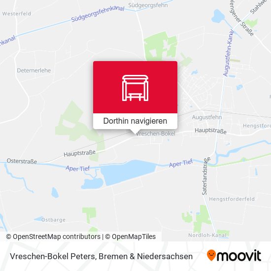 Vreschen-Bokel Peters Karte