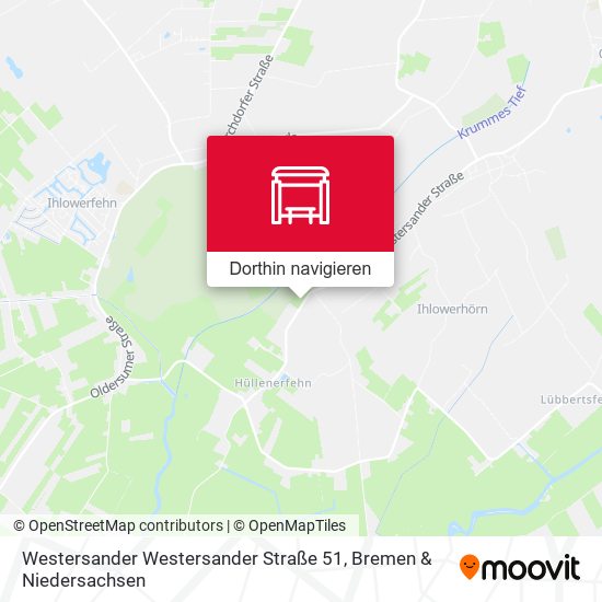 Westersander Westersander Straße 51 Karte