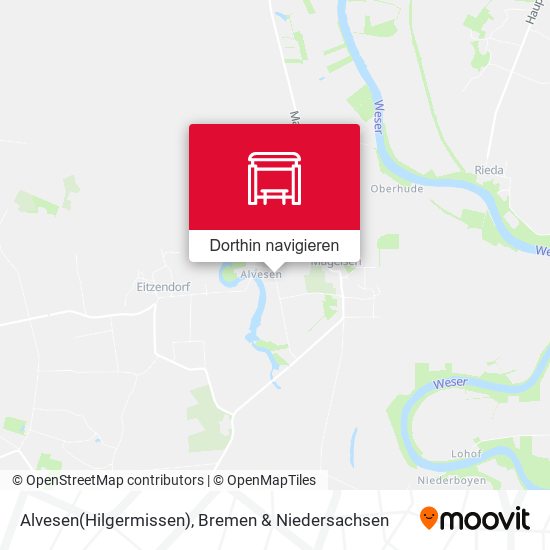 Alvesen(Hilgermissen) Karte