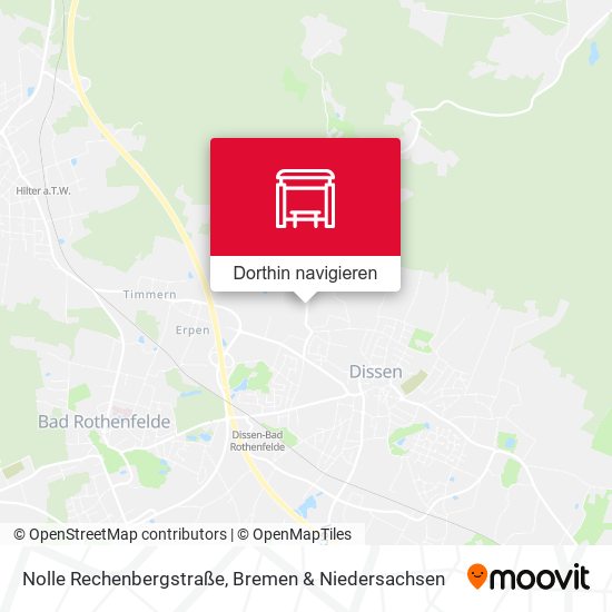 Nolle Rechenbergstraße Karte