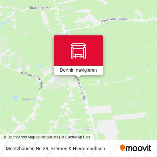 Mentzhausen Nr. 39 Karte