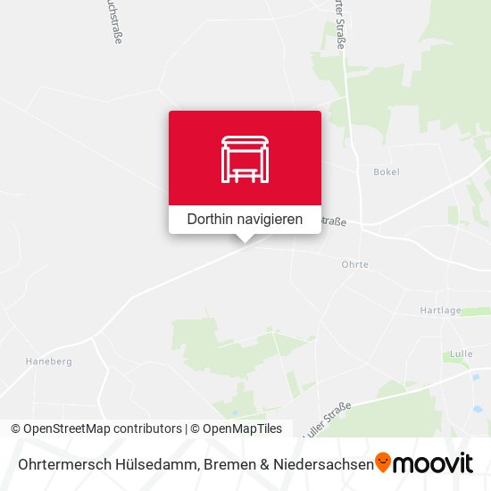 Ohrtermersch Hülsedamm Karte