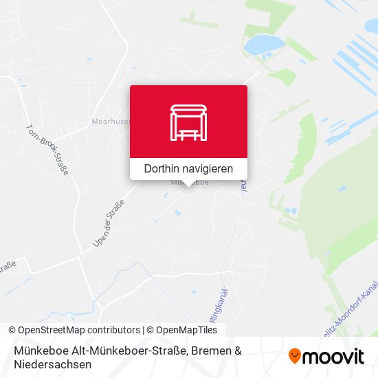Münkeboe Alt-Münkeboer-Straße Karte