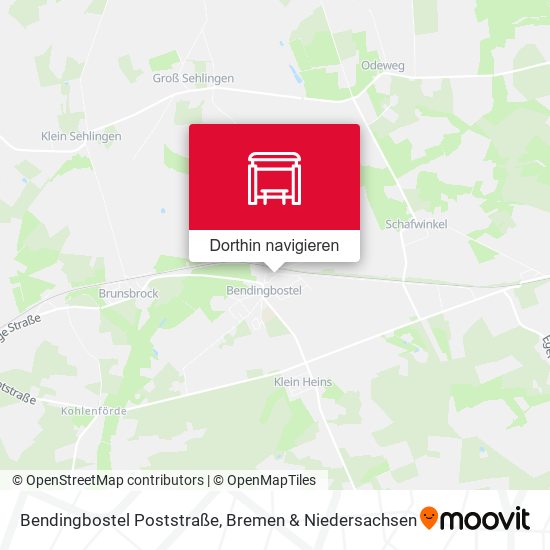 Bendingbostel Poststraße Karte