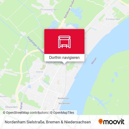 Nordenham Sielstraße Karte