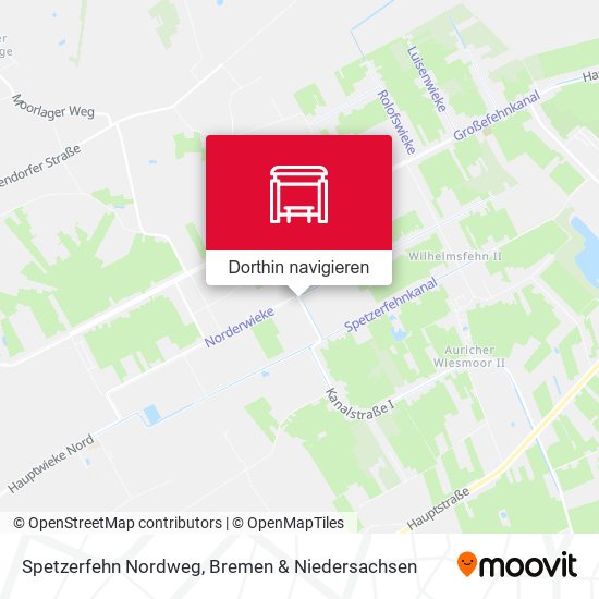 Spetzerfehn Nordweg Karte