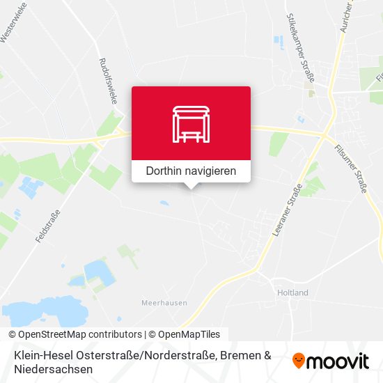 Klein-Hesel Osterstraße / Norderstraße Karte
